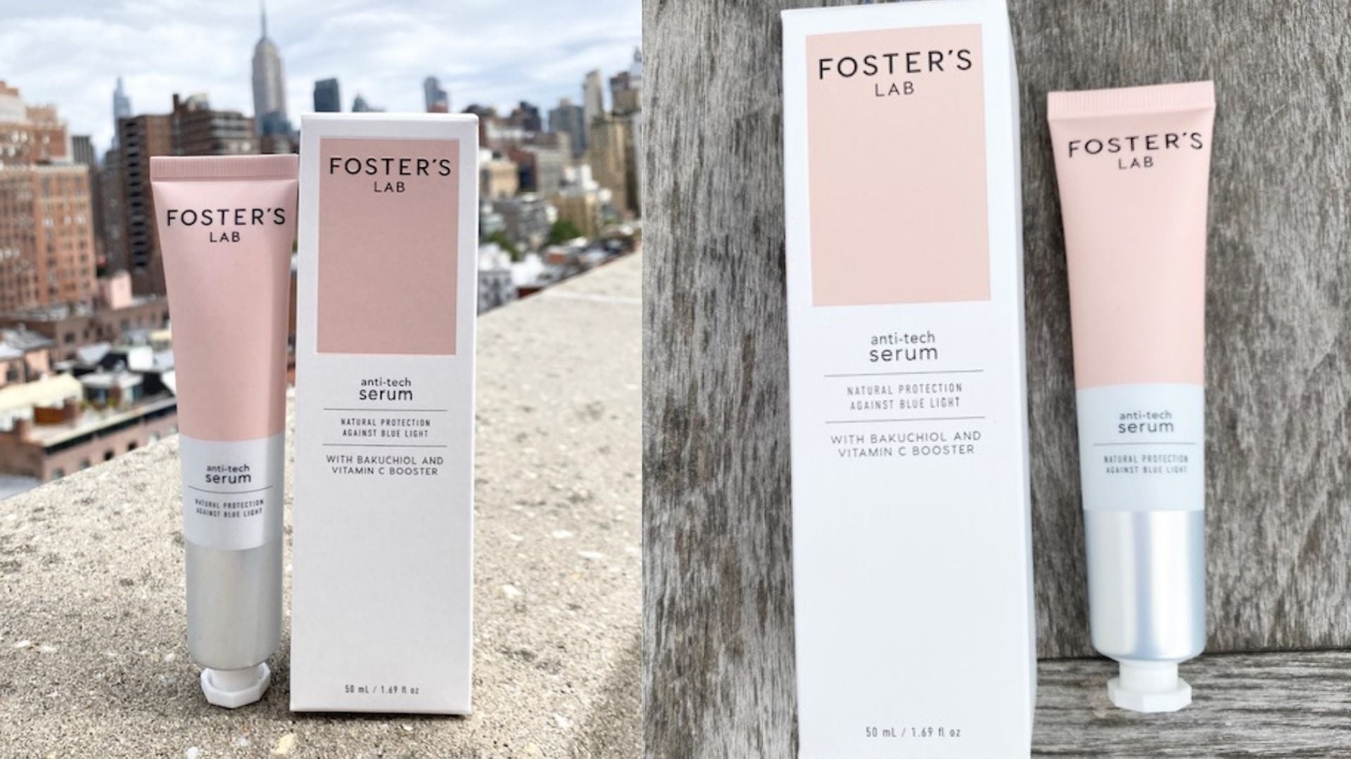 review, skincare, ingredients, photos, foster's lab, anti-techn serum, best blue light protection, best UV light protection, skincare, best luxury skincare products