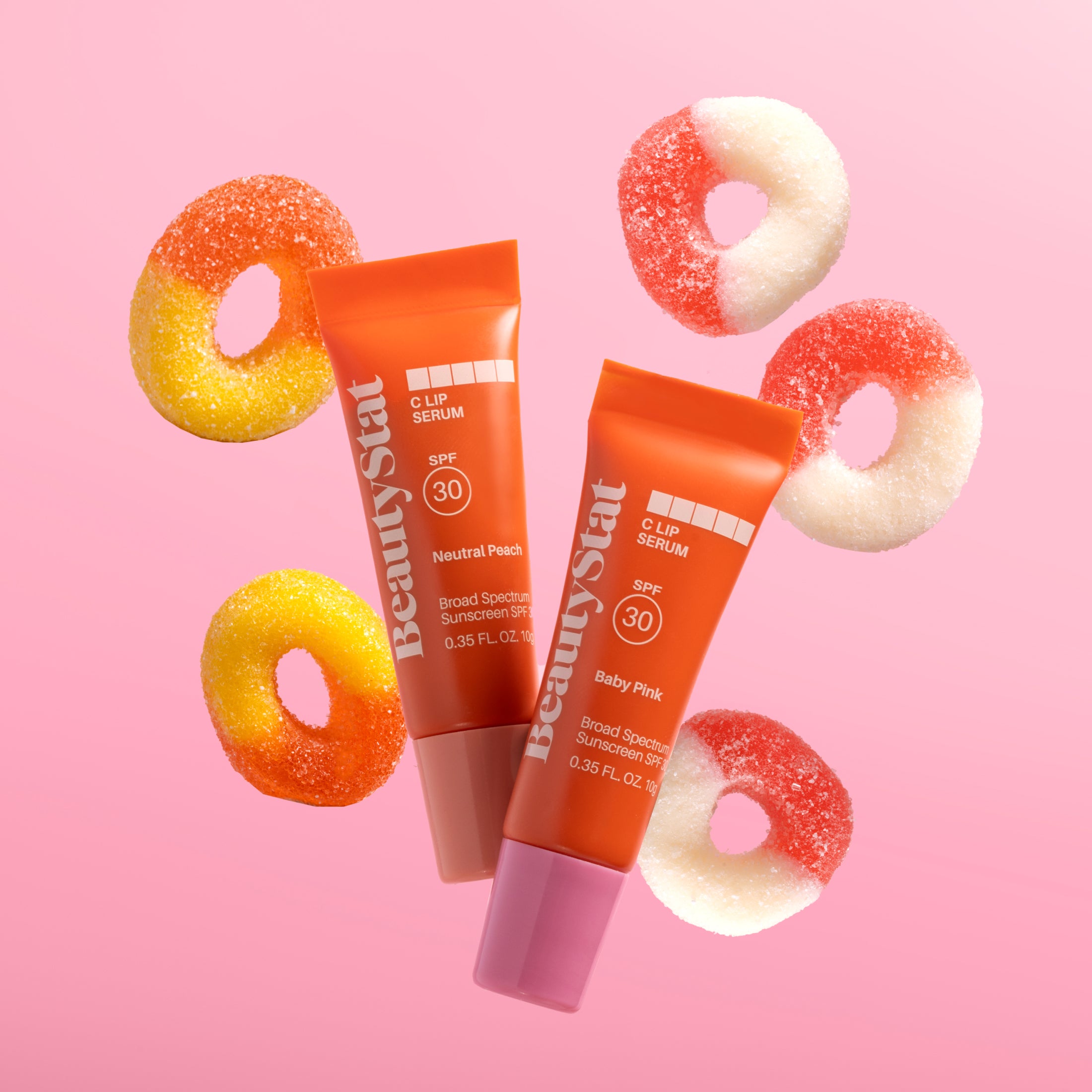 Sunrise Glow Duo - Neutral Peach and Baby Pink