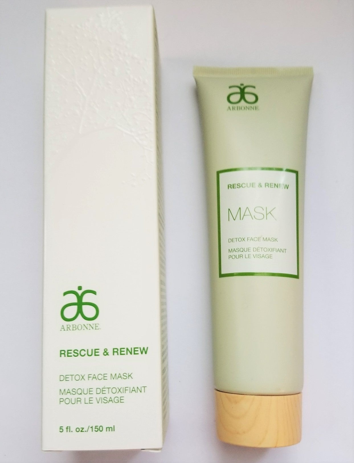 Review, Ingredients, Photos, Swatches, Skincare Trend 2017, 2018: Arbonne Rescue & Renew Detox Face Mask