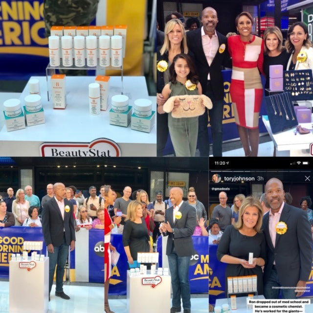 On, Good, Morning, America, Cosmetic, Chemist, Founder, Ron, Robinson, Launches, BeautyStat, Cosmetics, On, GMA
