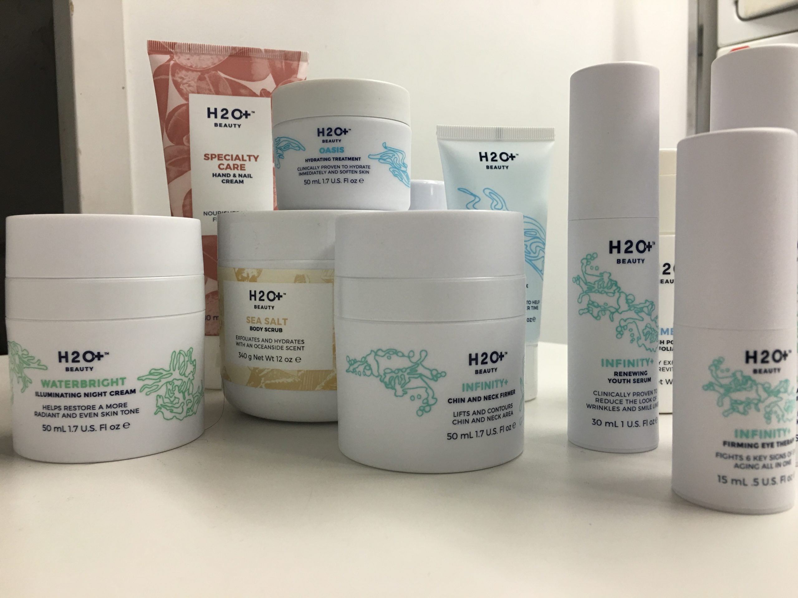 Review, Ingredients, H2O+, Beauty, Infinity, +, Elements, Waterbright, Oasis, Skincare, Products